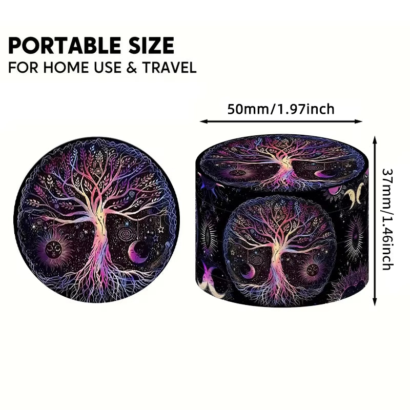 Mini Herb Grinders Metal for Smoking 4 Layers 63Mm Mill Zinc Alloy Tobacco Dry Herbal Grass Grinder Smoke Crusher Accessories