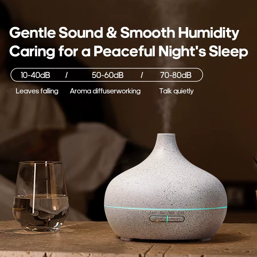 Wood Grain Aromatherapy Diffuser USB Humidifier Desktop Air Purifier Essential Oil Aroma Cool Mist Difusor