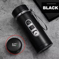 500Ml-1Liter Stainless Steel Thermos Bottle with LED Temperature Display Sus304 Tea Water Bottle Vacuum Flask Portable Cups