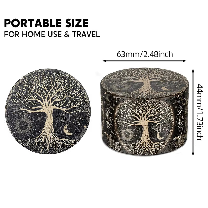 Mini Herb Grinders Metal for Smoking 4 Layers 63Mm Mill Zinc Alloy Tobacco Dry Herbal Grass Grinder Smoke Crusher Accessories