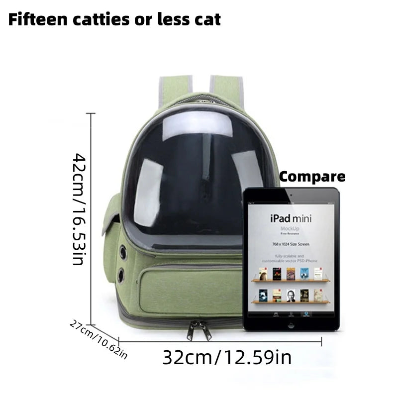 Pet Carrier Bag Outdoor Travel Backpack