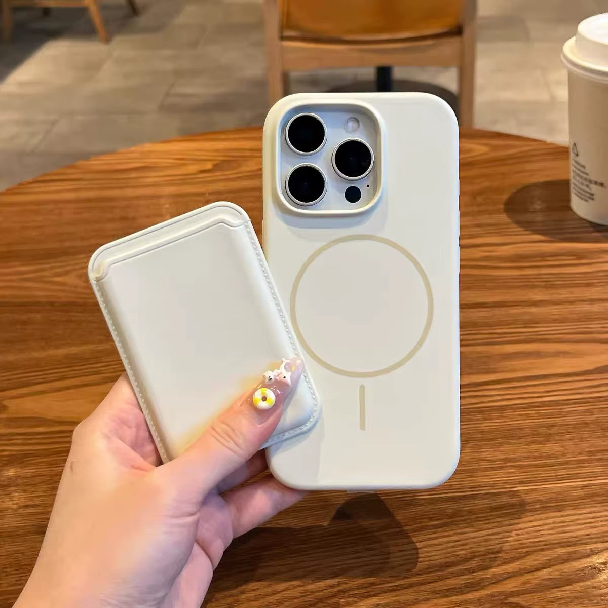 Liquid Silicone Wallet Magsafe Phone Case for Iphone 17Air 13 12 11 14 15 16 Pro Max 16E Card Holder Magnetic 2 in 1 Cover